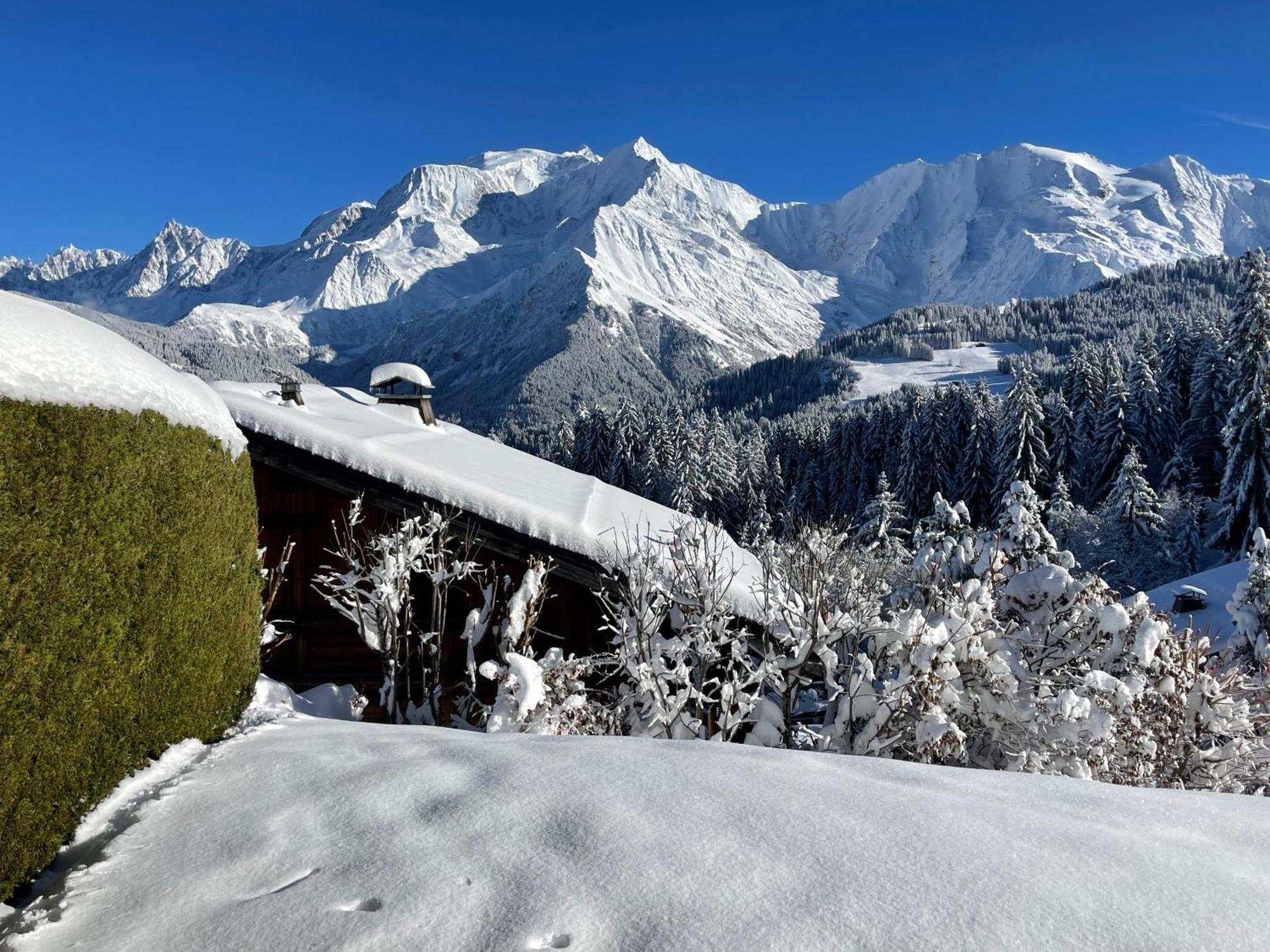 דירות סן-ג'רבה-לה-באן Vue Splendide Mont Blanc מראה חיצוני תמונה